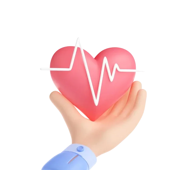 Hand heart